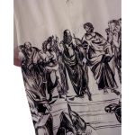 School of Athens Oversized Women's Cotton Shirt - Image 4